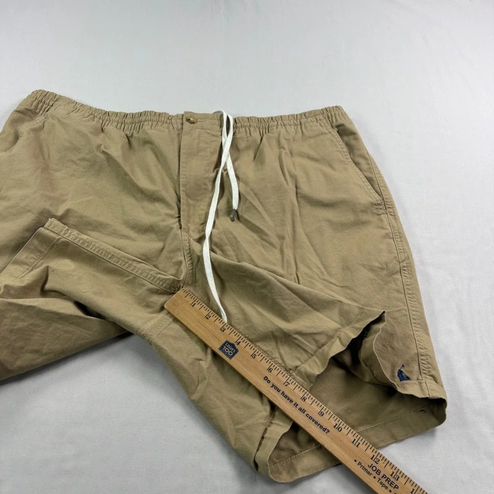 Polo Ralph Lauren Shorts Mens 1XB Bige Beige Prepster Chino Stretch Classic Fit